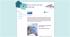 Desktop Screenshot of pielbonita-salon.com